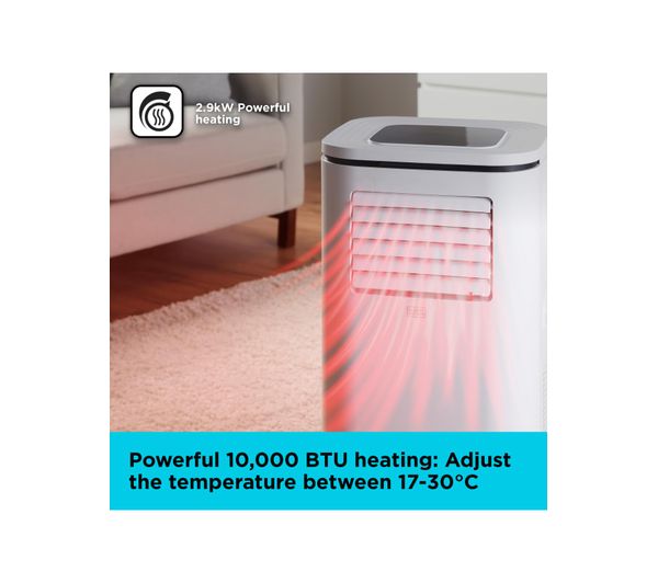 BLACK + DECKER BXAC40011GB Smart Air Conditioner Heater & Dehumidifier