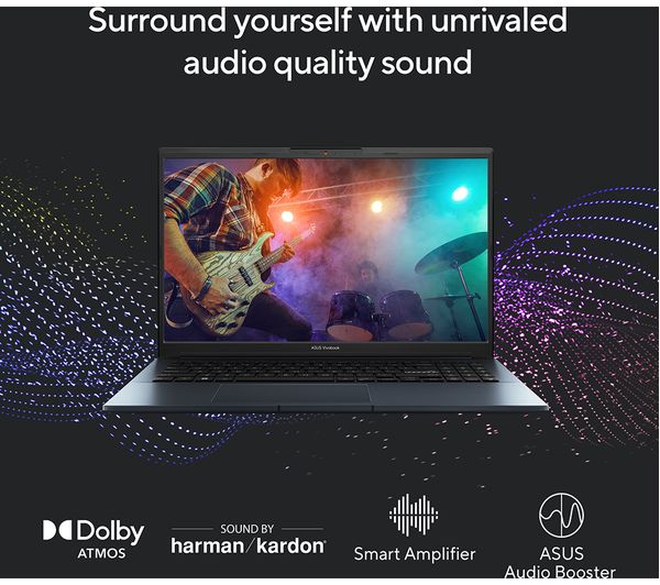 ASUS Vivobook Pro 15 M6500XV 15.6" Laptop - AMD Ryzen 9 512 GB SSD Blue