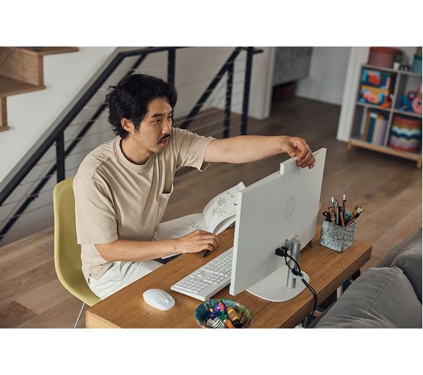 HP 24-cr0021na 23.8" All-in-One PC - Intel® Core™ i5 512 GB SSD White