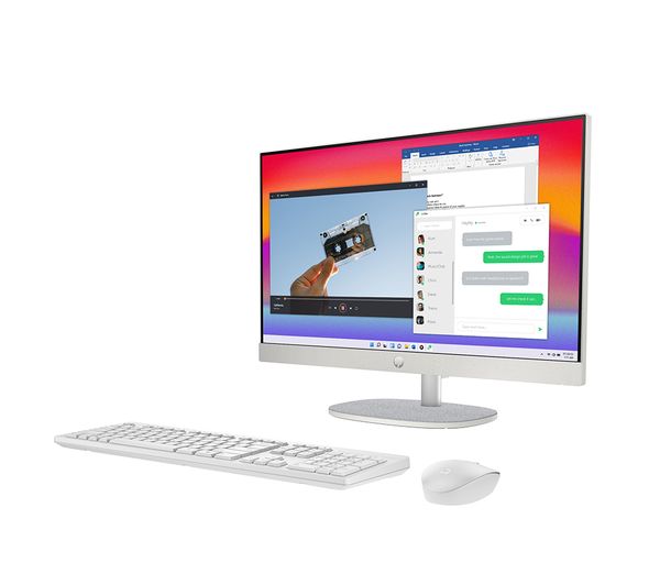 HP 24-cr0021na 23.8" All-in-One PC - Intel® Core™ i5 512 GB SSD White