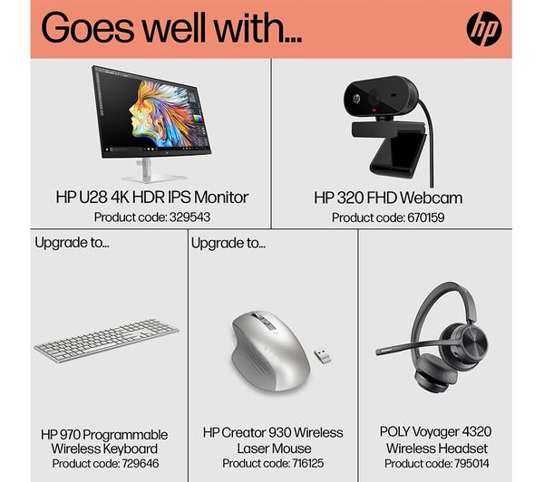 HP ENVY TE02-1007na Desktop PC - Intel® Core™ i7 1 TB SSD Silver