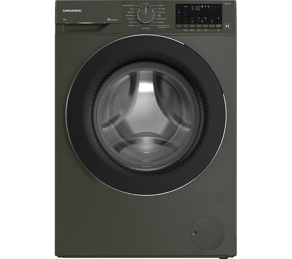GRUNDIG GW75941TG WiFi-enabled 9 kg 1400 rpm Washing Machine - Graphite