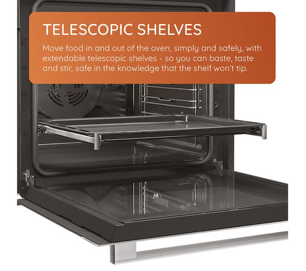 HOTPOINT Multiflow SI6 871 SP BL Electric Pyrolytic Oven - Black
