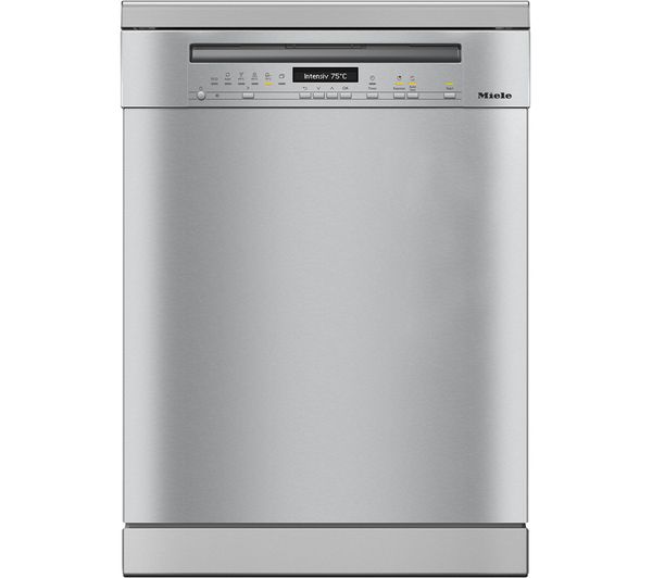 MIELE AutoDos G 7110 SC Full-size WiFi-enabled Dishwasher - Clean Steel