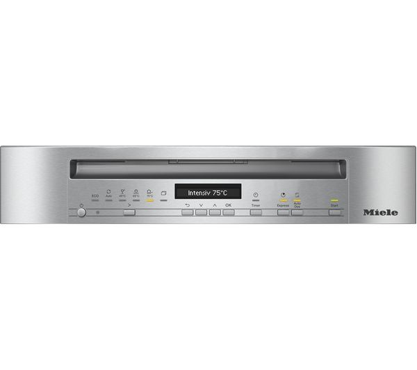 MIELE AutoDos G 7110 SC Full-size WiFi-enabled Dishwasher - Clean Steel