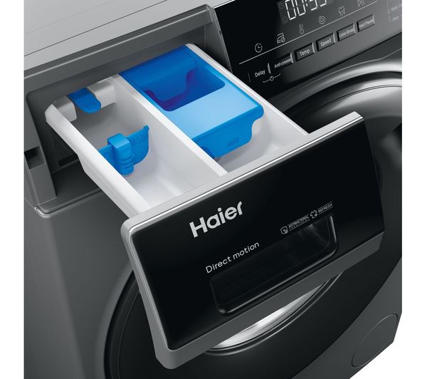 HAIER I Pro Series 3 HW90-B14939S8 9 kg 1400 Spin Washing Machine - Graphite