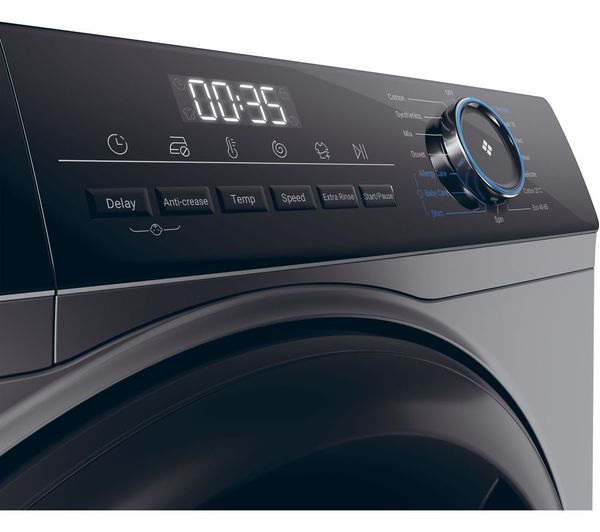 HAIER I Pro Series 3 HW90-B14939S8 9 kg 1400 Spin Washing Machine - Graphite