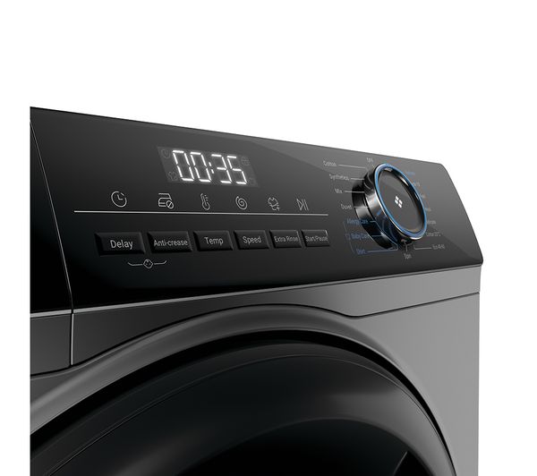 HAIER I Pro Series 3 HW90-B14939S8 9 kg 1400 Spin Washing Machine - Graphite