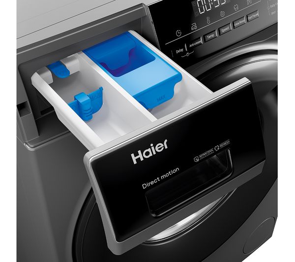 HAIER I Pro Series 3 HW90-B14939S8 9 kg 1400 Spin Washing Machine - Graphite