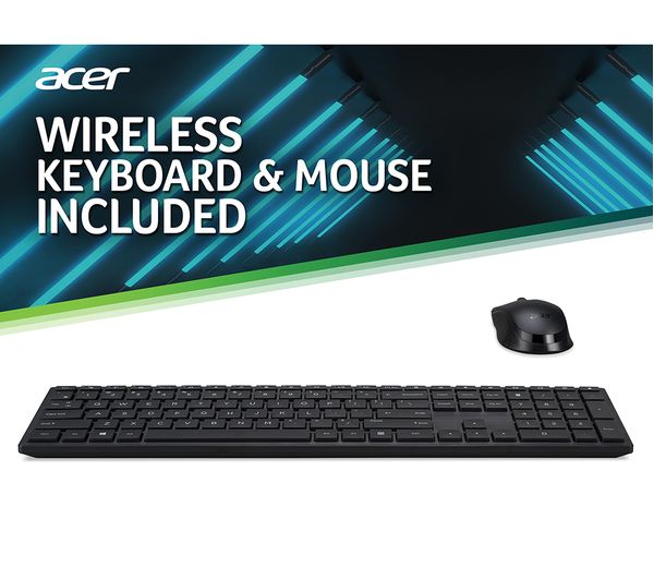 ACER Aspire XC-1760 Desktop PC - Intel® Core™ i5 1 TB HDD & 256 GB SSD Black