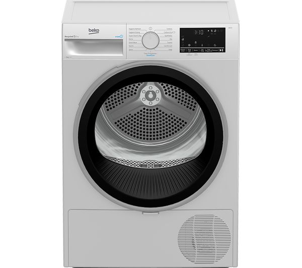 BEKO B3T48231DW 8 kg Heat Pump Tumble Dryer - White