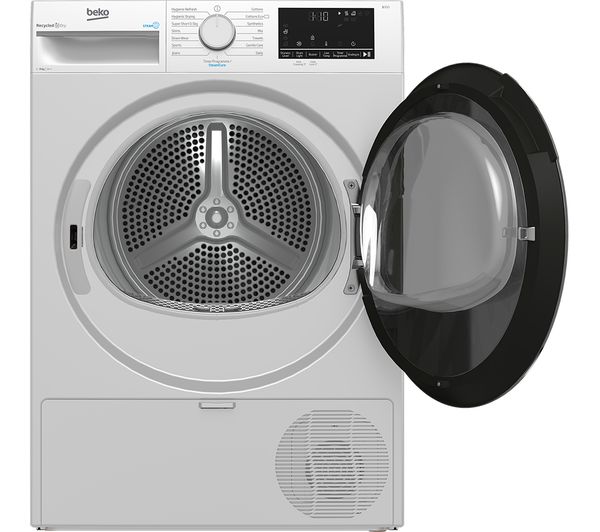 BEKO B3T48231DW 8 kg Heat Pump Tumble Dryer - White