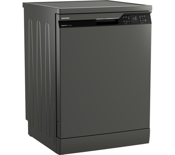 GRUNDIG GNFP3441G Full-size Dishwasher - Graphite