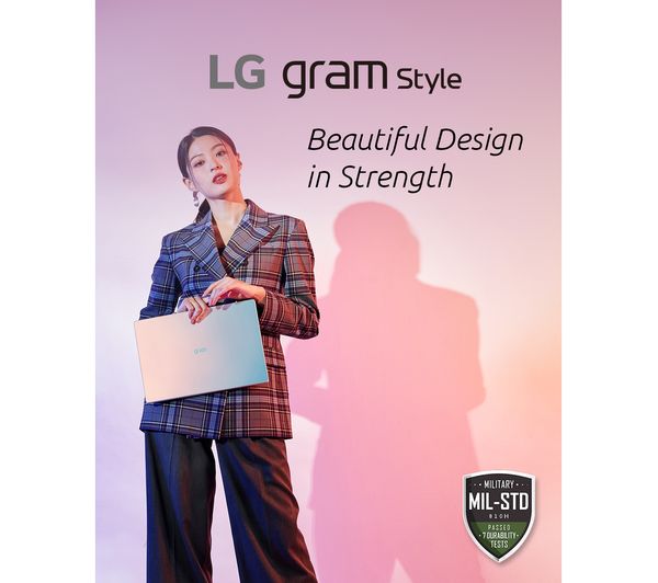 LG gram Style OLED 16Z90RS-K.AD77A1 16" Laptop - Intel® Core™ i7 1 TB SSD White