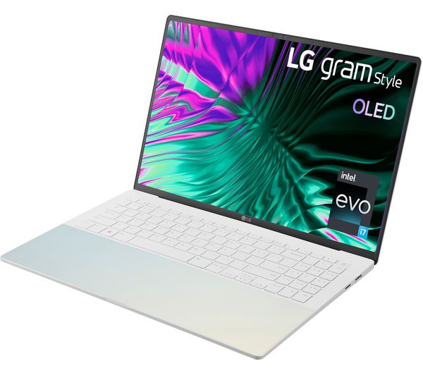 LG gram Style OLED 16Z90RS-K.AD77A1 16" Laptop - Intel® Core™ i7 1 TB SSD White