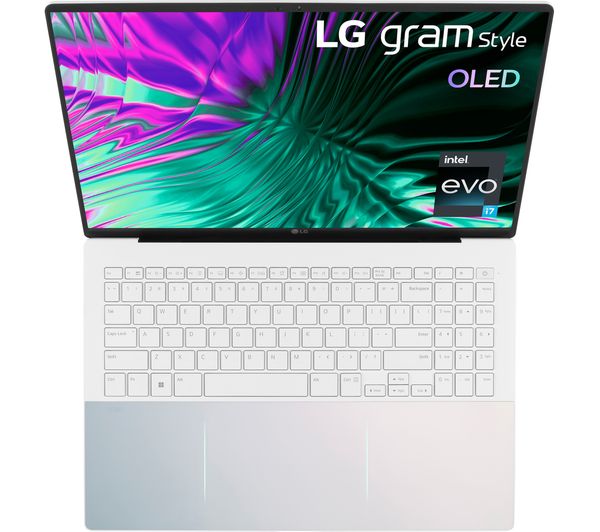 LG gram Style OLED 16Z90RS-K.AD77A1 16" Laptop - Intel® Core™ i7 1 TB SSD White