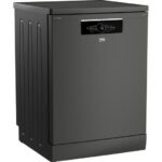 BEKO Pro BDFN36560WCFG Full-size WiFi-enabled Dishwasher - Graphite