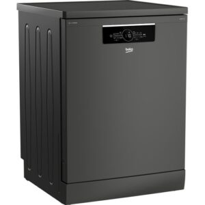 BEKO Pro BDFN36560WCFG Full-size WiFi-enabled Dishwasher - Graphite