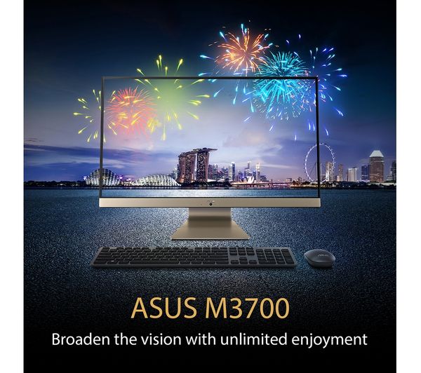 ASUS M3700 27" All-in-One PC - AMD Ryzen 7 1 TB SSD White
