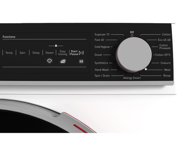 SHARP ES-NFH014CWNA-EN 10 kg 1330 Spin Washing Machine - White