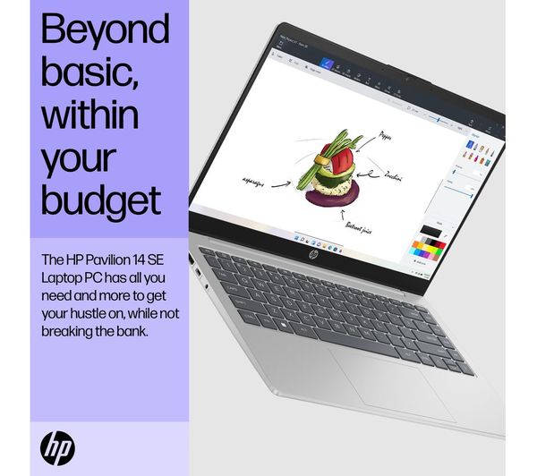 HP Pavilion SE 14-ep0520sa 14" Laptop - Intel® Core™ i7 512 GB SSD Silver