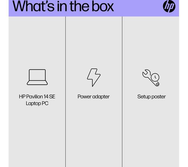 HP Pavilion SE 14-ep0520sa 14" Laptop - Intel® Core™ i7 512 GB SSD Silver