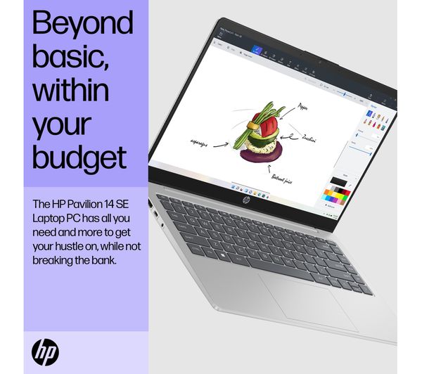 HP Pavilion SE 14-ep0525sa 14" Laptop - Intel® Core™ i3 512 GB SSD Silver