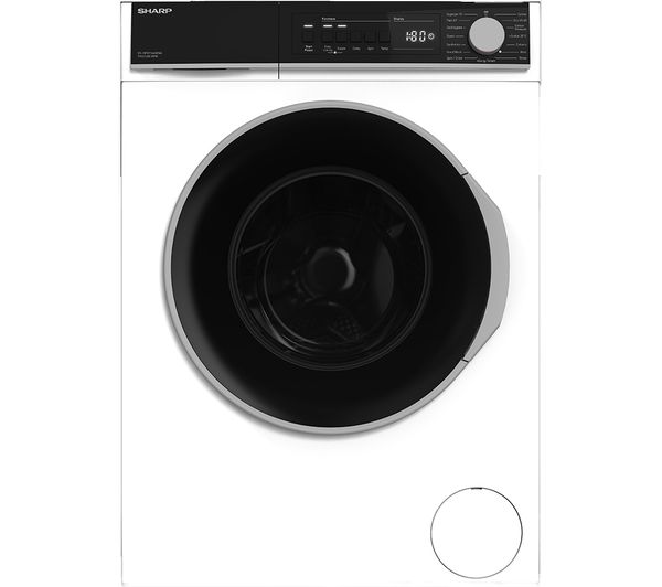 SHARP ES-NFB914AWNA-EN 9 kg 1400 Spin Washing Machine - White