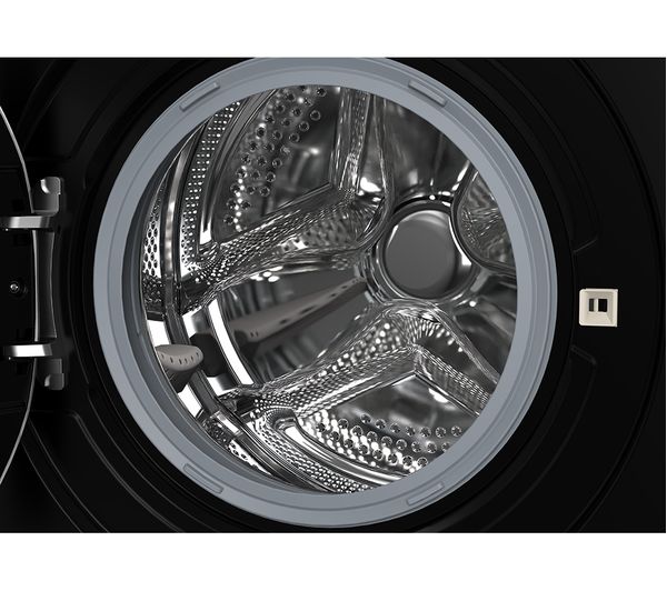 SHARP ES-NFB814BBNA-EN 8 kg 1400 Spin Washing Machine - Black