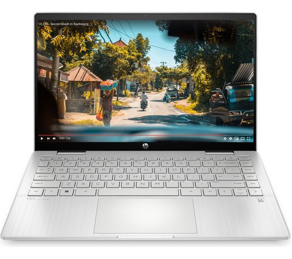 HP Pavilion x360 14-ek1511sa 14" 2 in 1 Laptop - Intel® Core™ i3 256 GB SSD Silver
