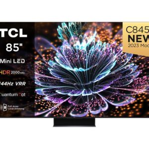 TCL 85C845K 85" Smart 4K Ultra HD HDR Mini LED QLED TV with Google Assistant & Alexa