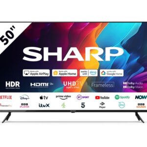 SHARP 4T-C50FJ7KL1FB 50" Smart 4K Ultra HD HDR LED TV
