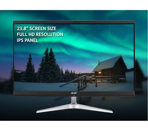ACER Aspire C24-1851 23.8" All-in-One PC - Intel® Core™ i7 1 TB SSD Black