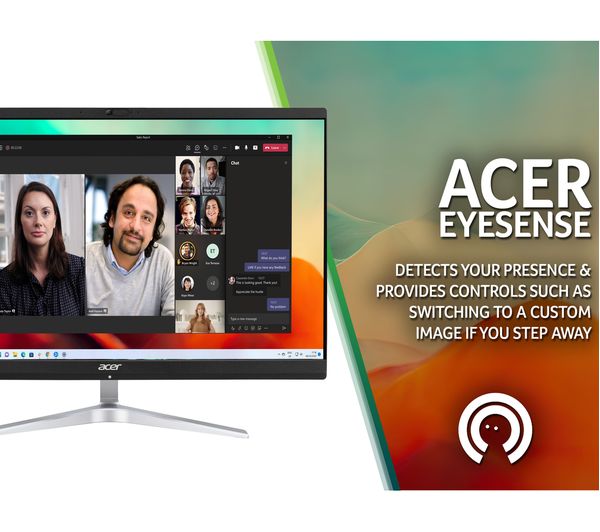ACER Aspire C24-1851 23.8" All-in-One PC - Intel® Core™ i7 1 TB SSD Black