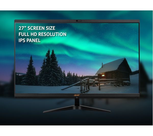 ACER Aspire C27-1800 27" All-in-One PC - Intel® Core™ i5 512 GB SSD Black