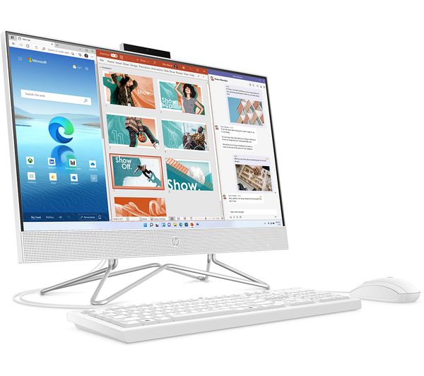 HP 24-df1043na 23.8" All-in-One PC - Intel® Core™ i5 256 GB SSD White