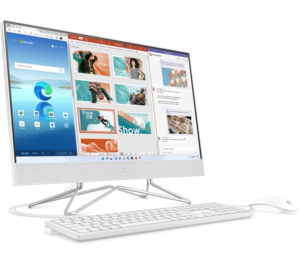 HP 24-df1043na 23.8" All-in-One PC - Intel® Core™ i5 256 GB SSD White