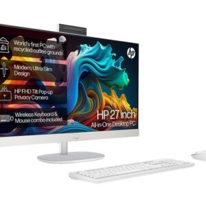 HP 27-cr0024na 27" All-in-One PC - Intel® Core™ i7  512 GB SSD  White