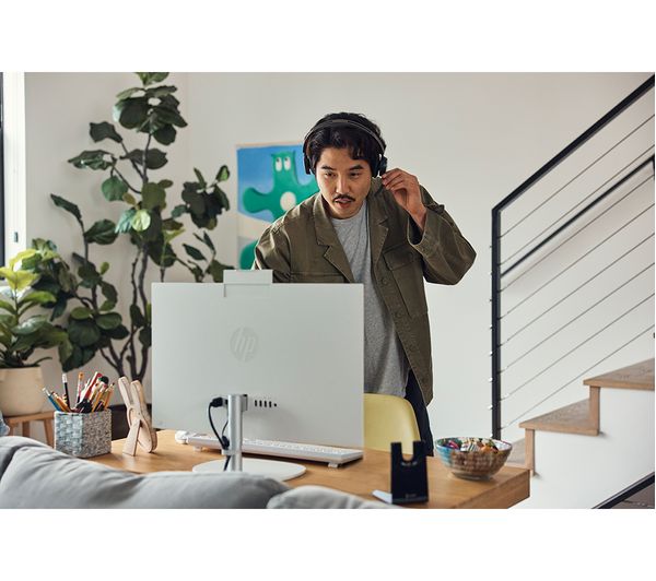 HP 27-cr0024na 27" All-in-One PC - Intel® Core™ i7 512 GB SSD White