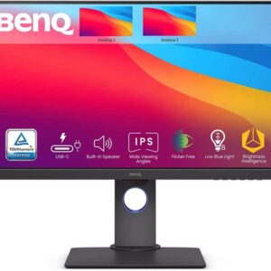 BENQ PD2705Q Quad HD 27" IPS Monitor - Black