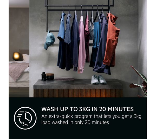 AEG 9000 AbsoluteCare LFR95146WS WiFi-enabled 10 kg 1400 rpm Washing Machine - White