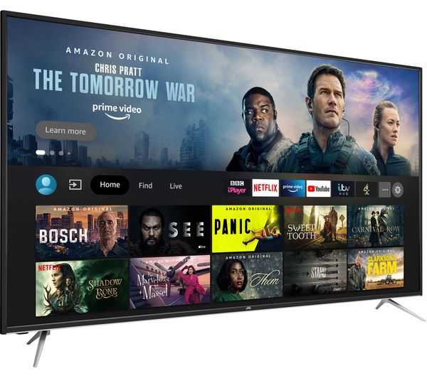 JVC LT-65CF810 Fire TV Edition 65" Smart 4K Ultra HD HDR LED TV with Amazon Alexa