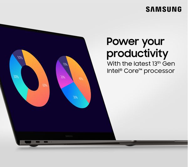 SAMSUNG Galaxy Book3 15.6" Laptop - Intel® Core™ i5 256 GB SSD Graphite