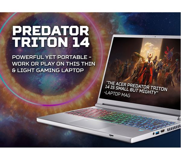 ACER Predator Triton 14" Gaming Laptop - Intel® Core™ i7 RTX 4070 1 TB SSD
