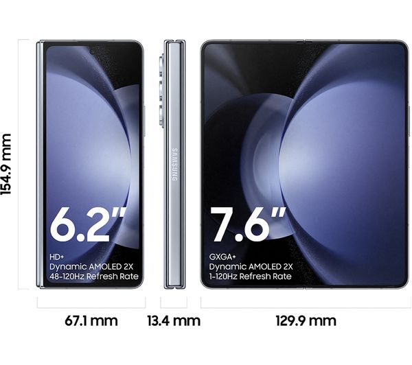 SAMSUNG Galaxy Z Fold5 - 512 GB Icy Blue