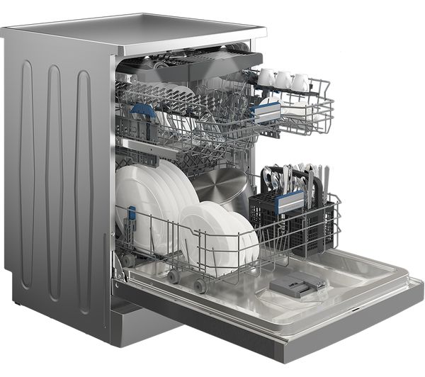 BEKO Pro BDFN36650CX Full-size WiFi-enabled Dishwasher - Stainless Steel