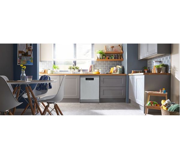 BEKO Pro BDFN36650CX Full-size WiFi-enabled Dishwasher - Stainless Steel