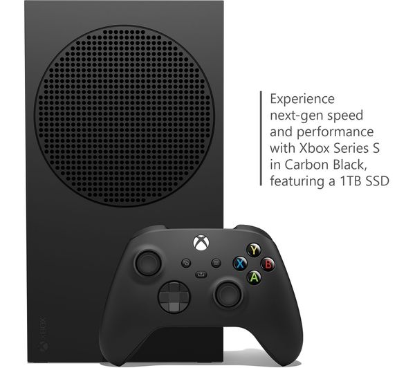 MICROSOFT Xbox Series S - 1 TB SSD Black