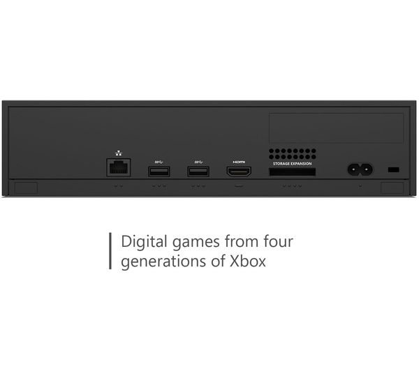MICROSOFT Xbox Series S - 1 TB SSD Black
