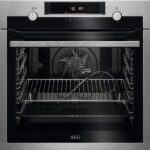 AEG SteamBake BPE556060M Electric Pyrolytic Steam Oven - Stainless Steel